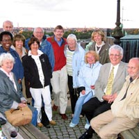 Friends of Botswana. Ulla, Julia, Roger, AnneMarie, Marianne, Lars, Per, Ulla, Boel, Merete, Karl and Mats. Folke,  Ragnhild and  Hanne came later.