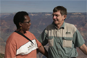 Julia and Per at Grand Canyon