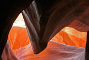 Inside the Antelope Canyon