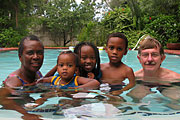 Swimming with Tesana, Chedu & Nyaladzi