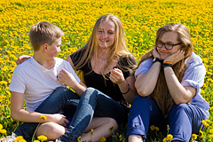 David, Julia & Josefin