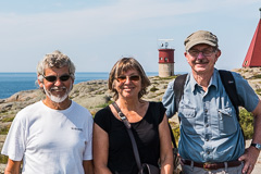 Per with Bosse and Jana at Vinga
              outside Gothenburg