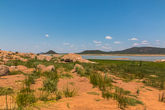 Drought in Botswana - Gaborone dam